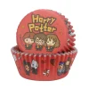 PME Décoration Gâteau|Moules En Papier|12 Caissettes Cupcakes + 12 Cake Toppers Harry Potter