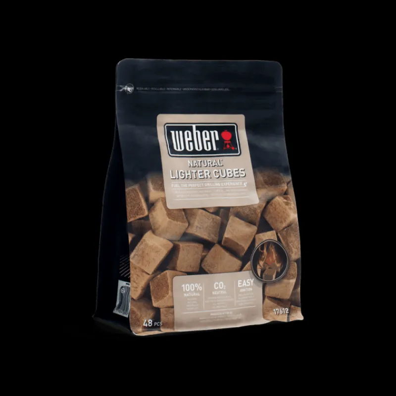 WEBER Accessoires Barbecue|48 Cubes Allume-Feu