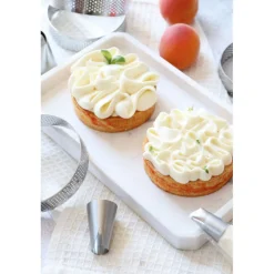 SCRAPCOOKING Douilles Pâtisserie|3 Douilles Pâtissières pour Tartes