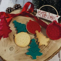 SCRAPCOOKING Emporte Pièce - Découpoir Pâtisserie|2 Emporte-pièces avec Ejecteurs Noël