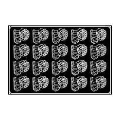 PAVOFLEX Moule Silicone|20 Lions - Moule silicone 60 x 40 cm