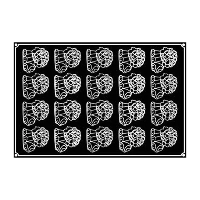 PAVOFLEX Moule Silicone|20 Lions - Moule silicone 60 x 40 cm