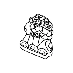 PAVOFLEX Moule Silicone|20 Lions - Moule silicone 60 x 40 cm