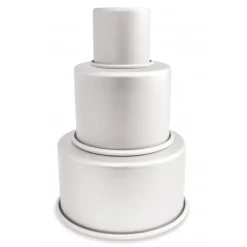 SCRAPCOOKING Moules À Gâteaux|3 Moules Pièce Montée Aluminium