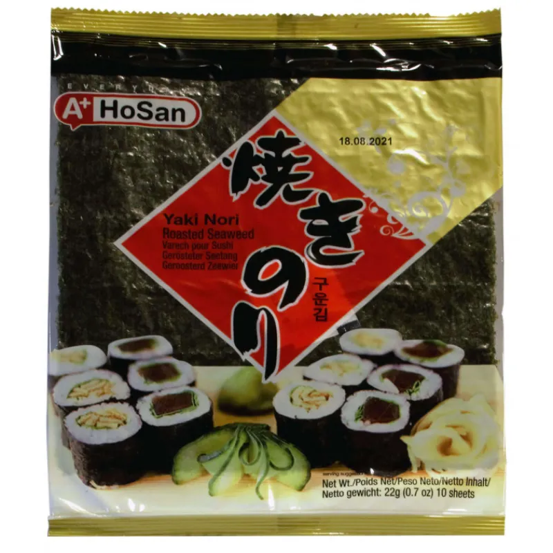 UN JOUR UNE EPICE Épicerie Japonaise|Algue à Sushi Yaki Nori (x10)