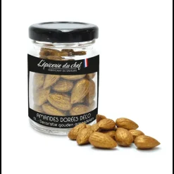 EPICERIE DU CHEF Fruits Secs|Décoration Comestible|Amandes Dorées Décoratives 50 g L'