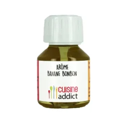 CUISINEADDICT Arômes Alimentaires|Arôme alimentaire Banane Bonbon 58 ml