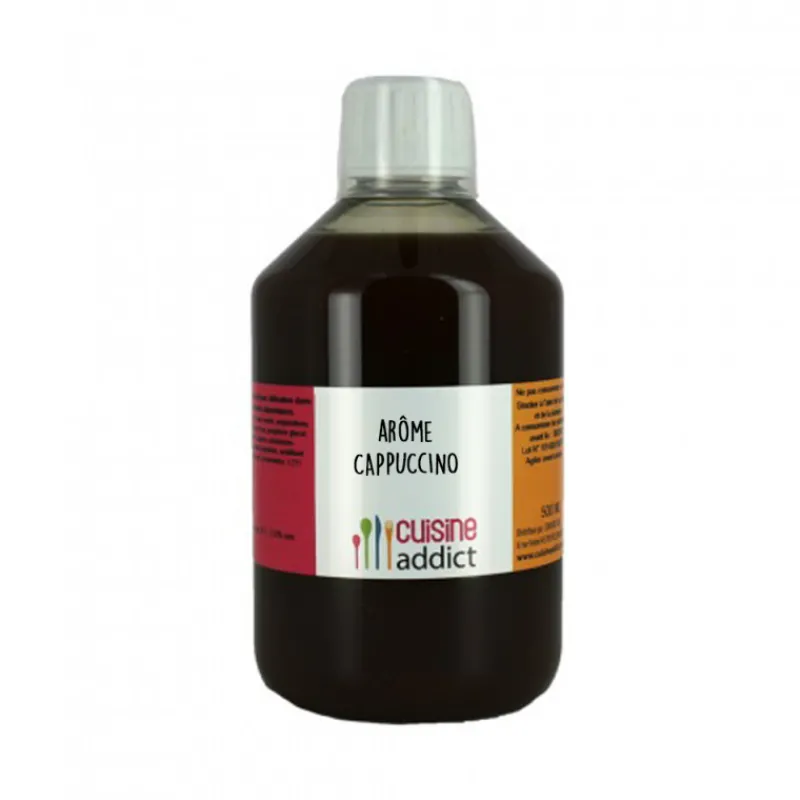 CUISINEADDICT Arômes Alimentaires|Arôme alimentaire Cappuccino 500 ml