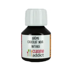 CUISINEADDICT Arômes Alimentaires|Arôme Alimentaire Chocolat Noir Intense 58 ml
