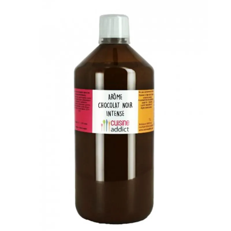 CUISINEADDICT Arômes Alimentaires|Arôme Alimentaire Chocolat Noir Intense 1 L