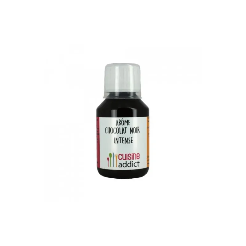 CUISINEADDICT Arômes Alimentaires|Arôme Alimentaire Chocolat Noir Intense 115 ml