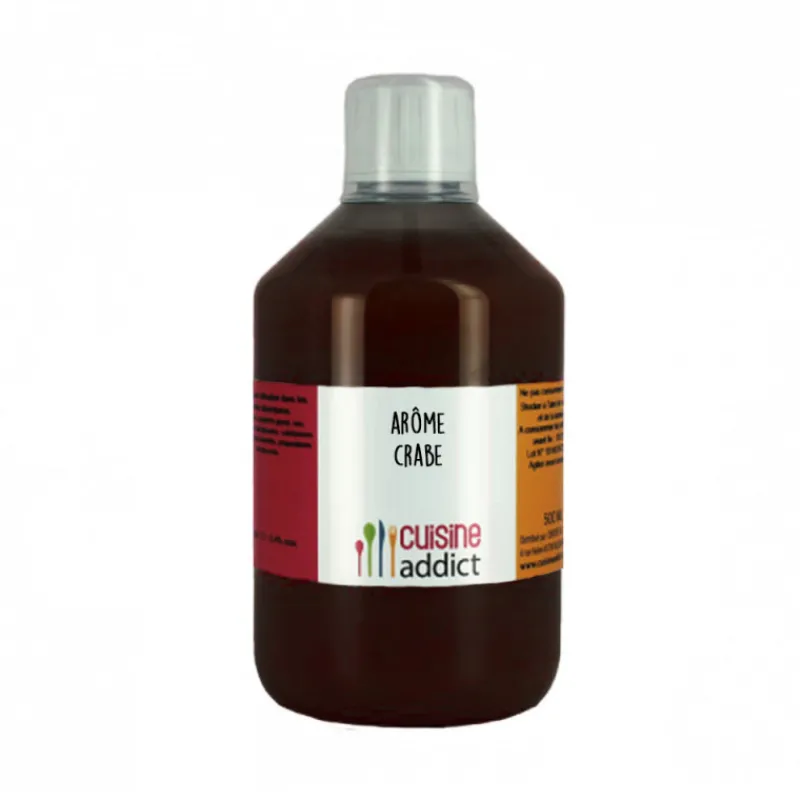 CUISINEADDICT Arômes Alimentaires|Arôme Alimentaire Crabe 500 ml