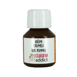 CUISINEADDICT Arômes Alimentaires|Arôme Alimentaire Crumble aux Pommes 58 ml
