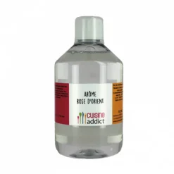 CUISINEADDICT Arômes Alimentaires|Arôme Alimentaire de Rose d'Orient 500 ml