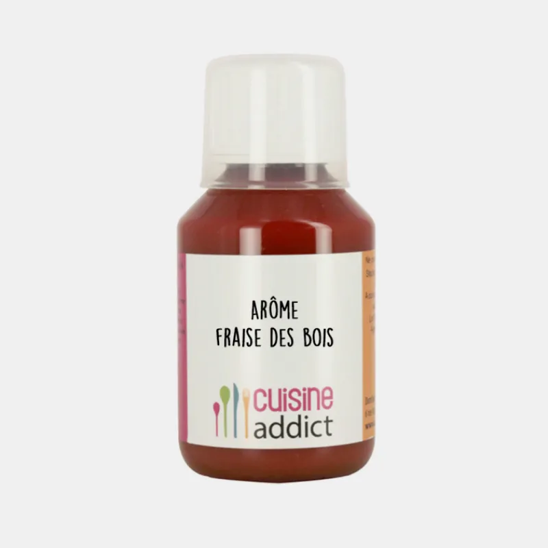 CUISINEADDICT Arômes Alimentaires|Arôme Alimentaire Fraise des Bois 115 ml