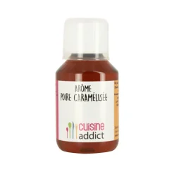 CUISINEADDICT Arômes Alimentaires|Arôme alimentaire Poire caramélisée 115ml