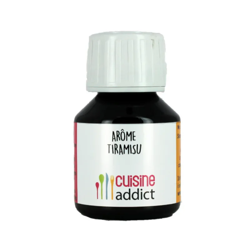 CUISINEADDICT Arômes Alimentaires|Arôme Alimentaire Tiramisu 58 ml