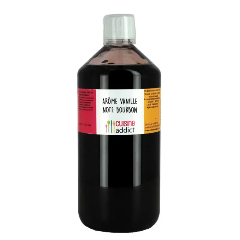 CUISINEADDICT Arômes Alimentaires|Arôme Alimentaire Vanille note Bourbon 1 L