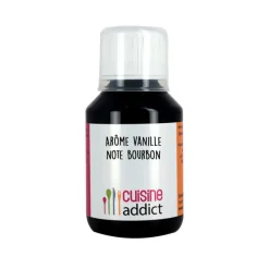 CUISINEADDICT Arômes Alimentaires|Arôme Alimentaire Vanille note Bourbon 115 ml