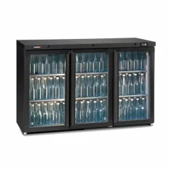 GAMKO Buffet Self Service|Froid|Arrière Bar Réfrigéré 3 Portes Vitrées 366 Bouteilles