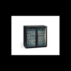GAMKO Buffet Self Service|Froid|Arrière Bar Réfrigéré 2 Portes Vitrées 225 Bouteilles