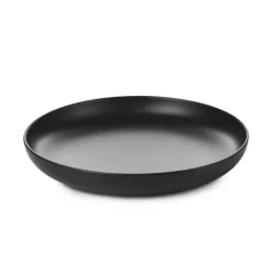 REVOL Vaisselle|Assiette Creuse Porcelaine Noire 27 cm Adélie