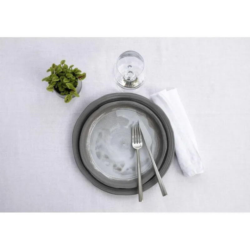 REVOL Vaisselle|Assiette en Céramique Blanc Arctique 23,5 cm No.W