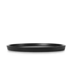 REVOL Vaisselle|Assiette Plate Porcelaine Noire 24 cm Adélie