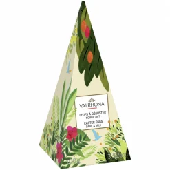 VALRHONA Chocolats À Offrir|Assortiment Œufs en Chocolat Noir et Lait 100 g