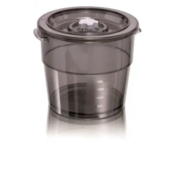 MAGIC VAC Machine Sous Vide|Bac Alimentaire Rond Polycarbonate 4 L