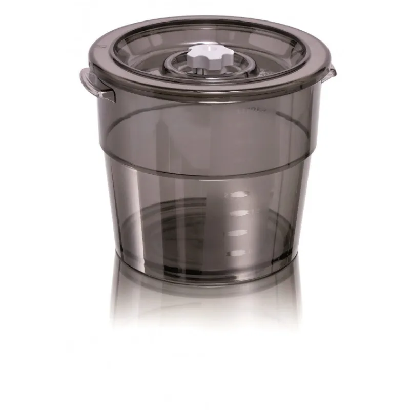 MAGIC VAC Machine Sous Vide|Bac Alimentaire Rond Polycarbonate 4 L