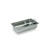 MATFER Bac Gastronorme|Bac Gastronorme|Bac Gastronorme Poignées Escamotables GN 1/1 H 5.5cm Bourgeat