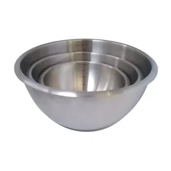 DE BUYER Culs De Poule|Bassine Demi-Sphérique Inox et Fond Silicone Ø 30 cm