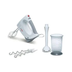 Bosch Batteur Electrique|Batteur Electrique + Mixeur Plongeant Blanc