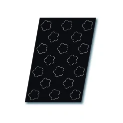 FLEXIPAN Moule Silicone|Bavarois 5 côtés - Moule silicone