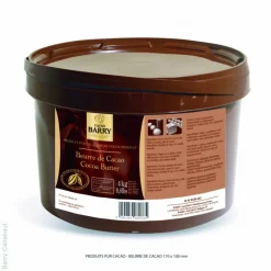 BARRY Chocolat De Couverture|Beurre de Cacao 4 kg