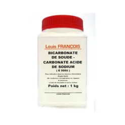 LOUIS FRANCOIS Levures|Additifs Alimentaires|Bicarbonate de Soude 1 kg Louis François