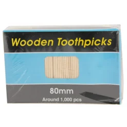 MATFER Servir, Présenter|Boite de 1000 piques 2 pointes - 80 mm