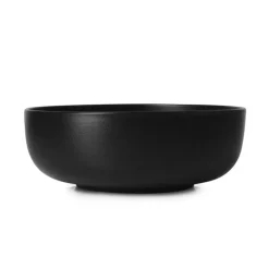 REVOL Servir, Présenter|Vaisselle|Bol à Salade en Porcelaine Noir 1,5 L Adélie