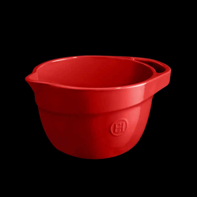EMILE HENRY Bassines De Cuisine|Bol Pâtissier en Céramique 2,5 L Grand Cru