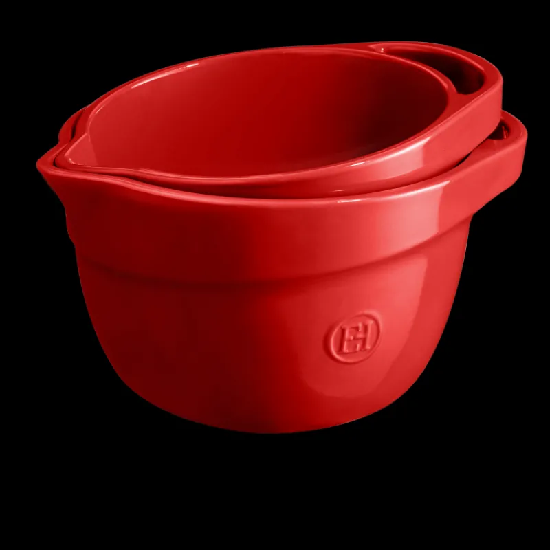 EMILE HENRY Bassines De Cuisine|Bol Pâtissier en Céramique 2,5 L Grand Cru
