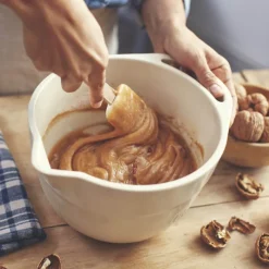 EMILE HENRY Bassines De Cuisine|Bol Pâtissier en Céramique 3,5 L Argile