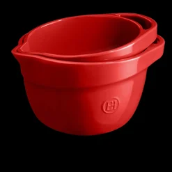 EMILE HENRY Bassines De Cuisine|Bol Pâtissier en Céramique 3,5 L Grand Cru