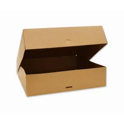 SCRAPCOOKING Emballage Alimentaire|Boîte à Gâteau en Carton 32 x 32 x 8 cm (x2 )