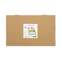 SCRAPCOOKING Emballage Alimentaire|Boîte à Gâteau en Carton 35 x 11 x 11 cm (x2)