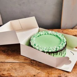 FUNCAKES Emballage Alimentaire|Boîte à Gâteau 32x32x11.5 cm (x2)