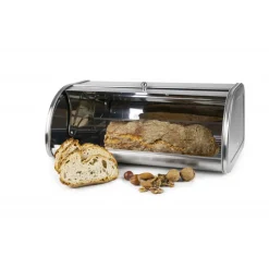 IBILI Conservation|Emballage Alimentaire|Boîte à Pain Inox 44 x 28 cm x H 17 cm