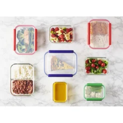 MASTRAD Conservation|Boîte de Conservation Connectée 370 ml Vert Stor'eat