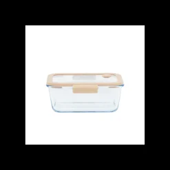 PEBBLY Conservation|Boîte de Conservation en Verre Sous-Vide 1900 ml