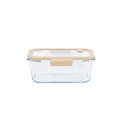 PEBBLY Conservation|Boîte de Conservation en Verre Sous-Vide 800 ml